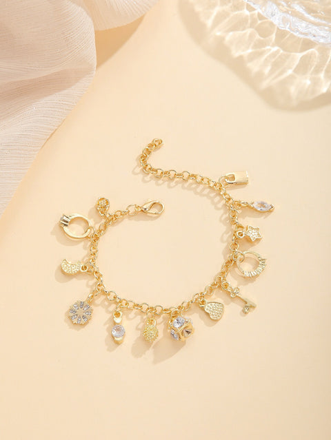 Graceful And Fashionable Thirteen Hanging Bracelet For Women